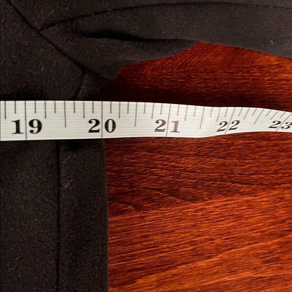 Lurdes Bergada (Made in Spain) Womens Jacket L Black Dble Button Front Pockets - Picture 12 of 14